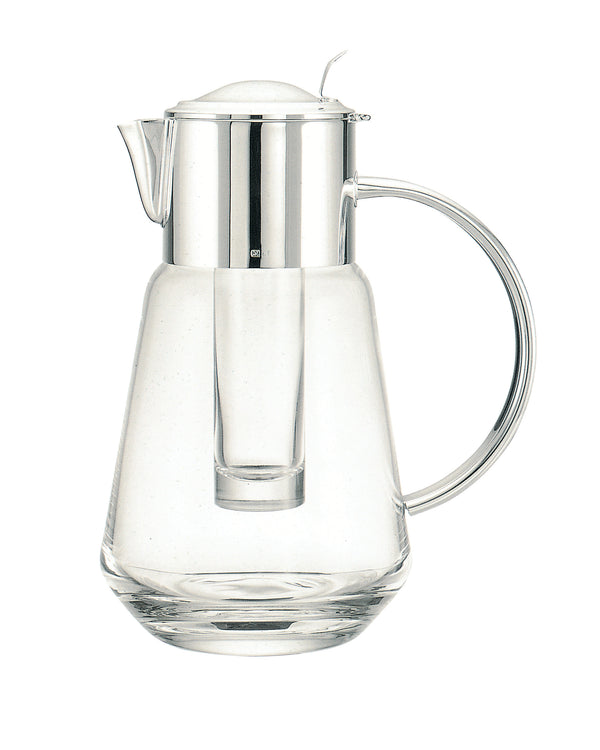 Pitcher with ice holder